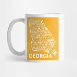 Georgia Map Mug